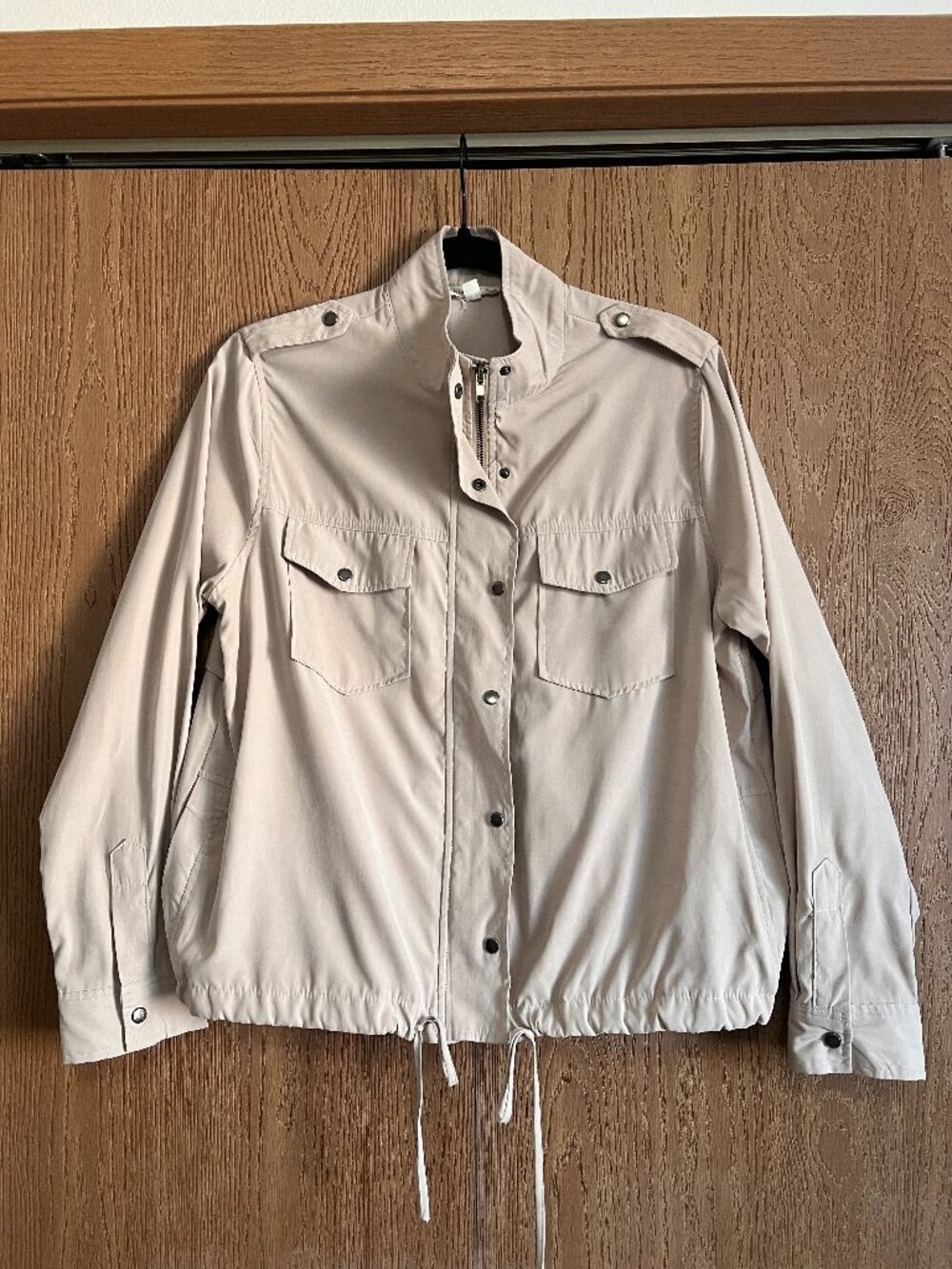 Blu Pepper Lightweight Tan Utility Jacket